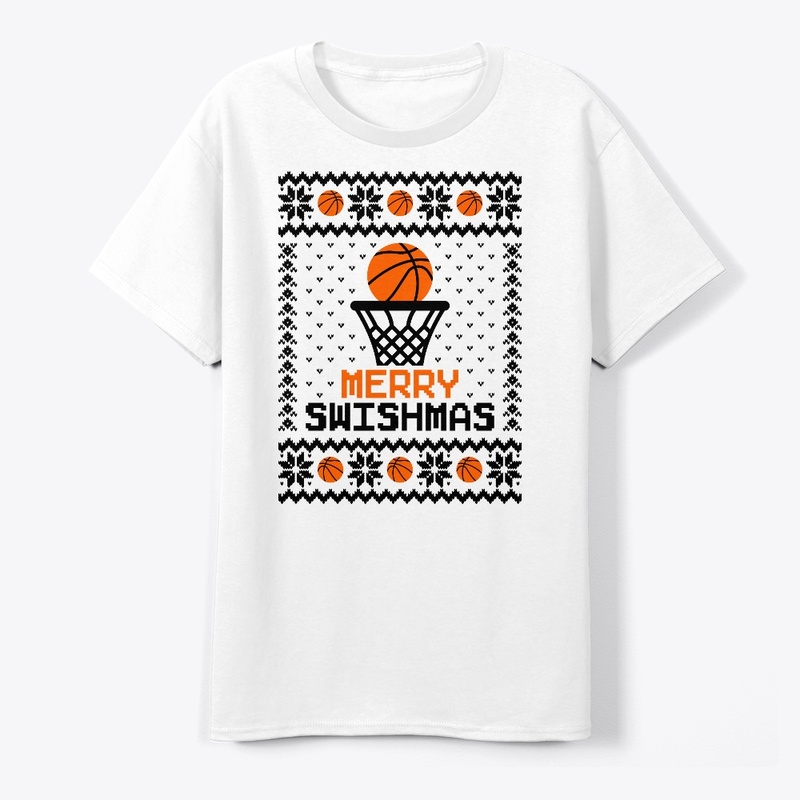 Merry Swishmas Basketball Ugly Sweater