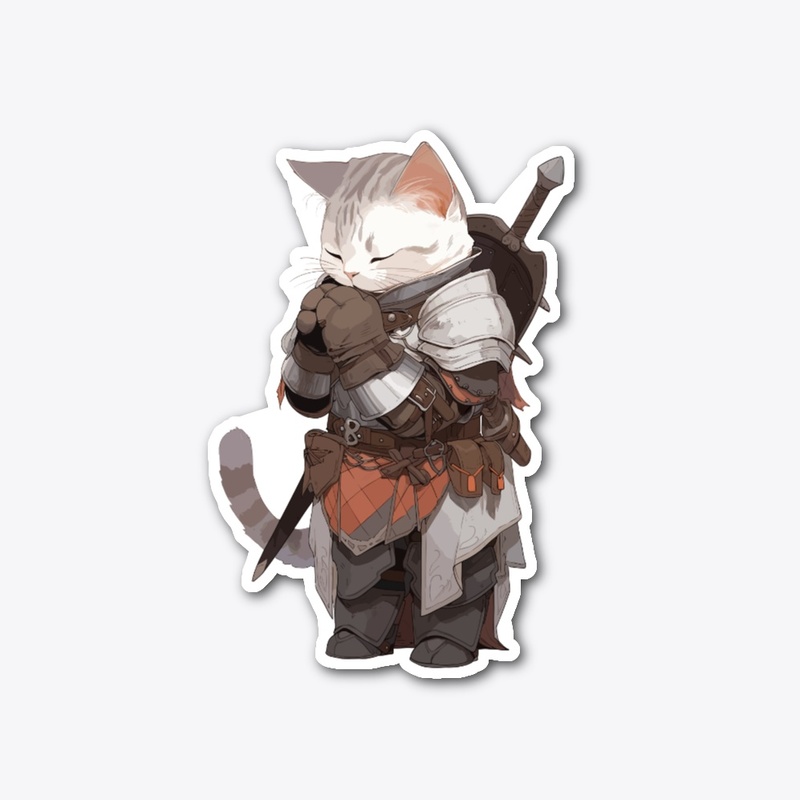 Fantasy Cat Cleric