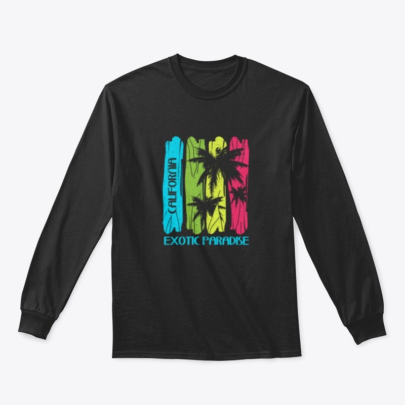 California exotic paradise tshirts