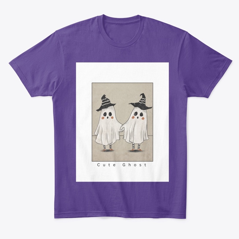 Cute ghost t-shirt nice design