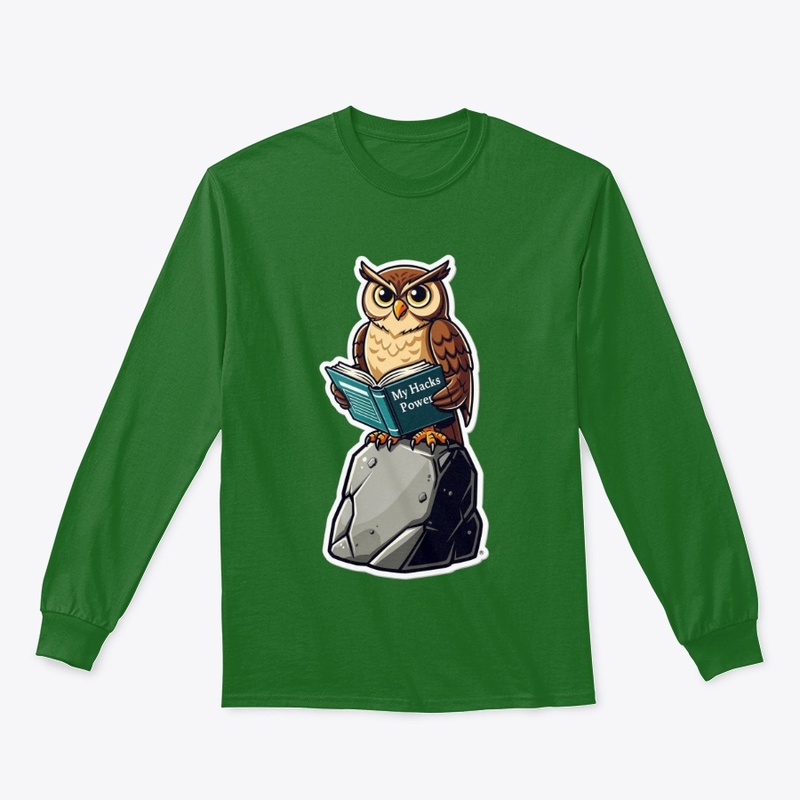 Wise Owl "My Hacks Power" Graphic Tee