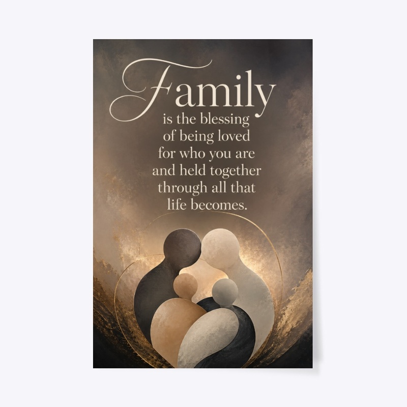 Family Blessing Canvas Print