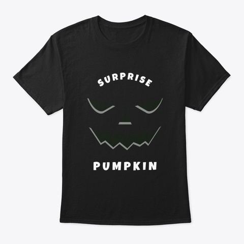 Surprise Halloween Black T-Shirt Front