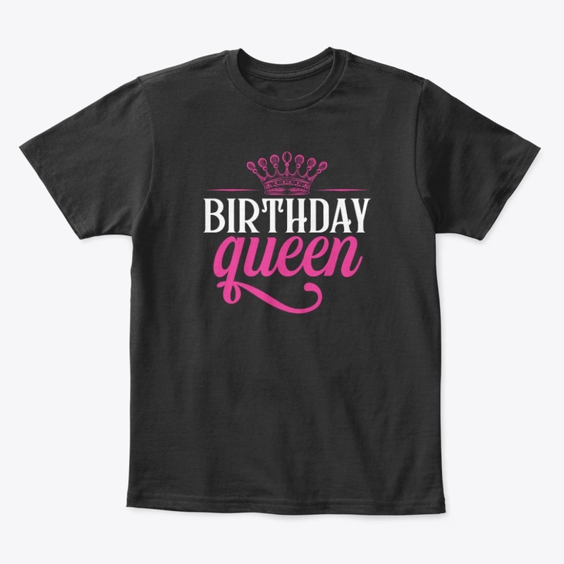 Birthday queen design for t shirt