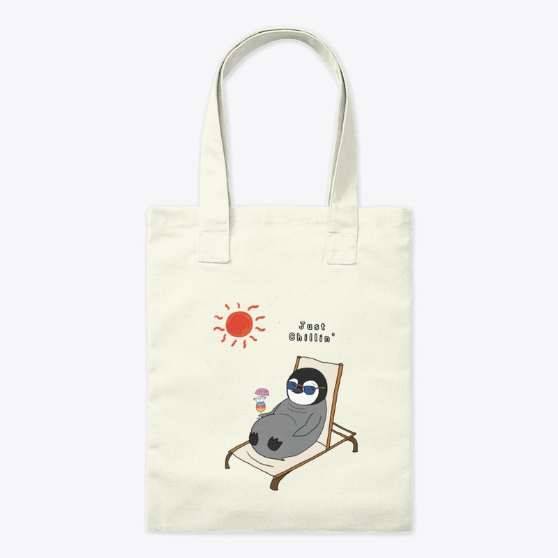 Chilling - Cute Baby Penguin Design