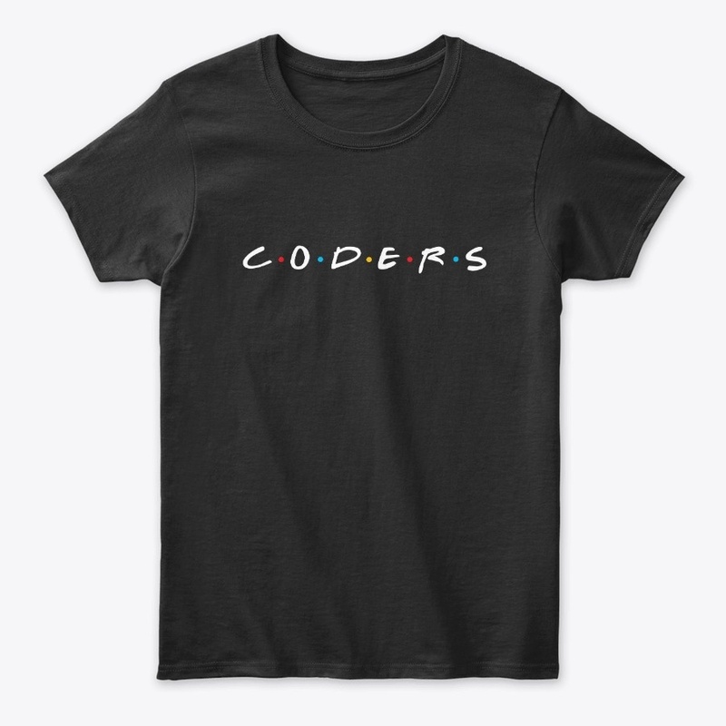 Coders - friends theme Black
