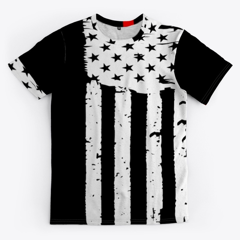 American Flag Hockey USA Patriotic Gift 