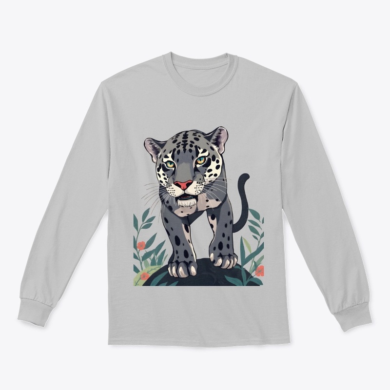 Panther Graphic Design T-Shirt
