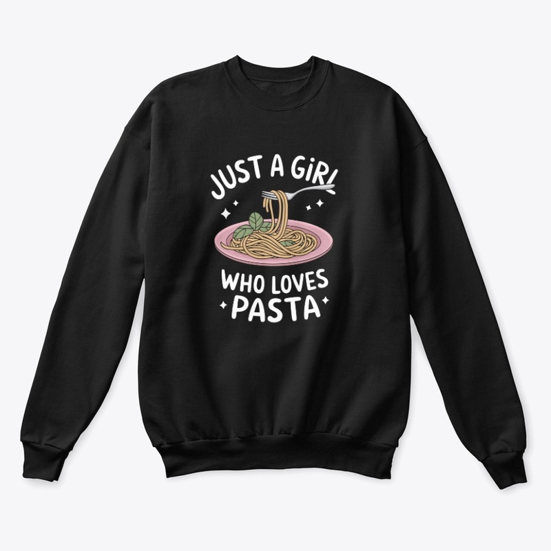 Pasta lover | dark color girls' t-shirts