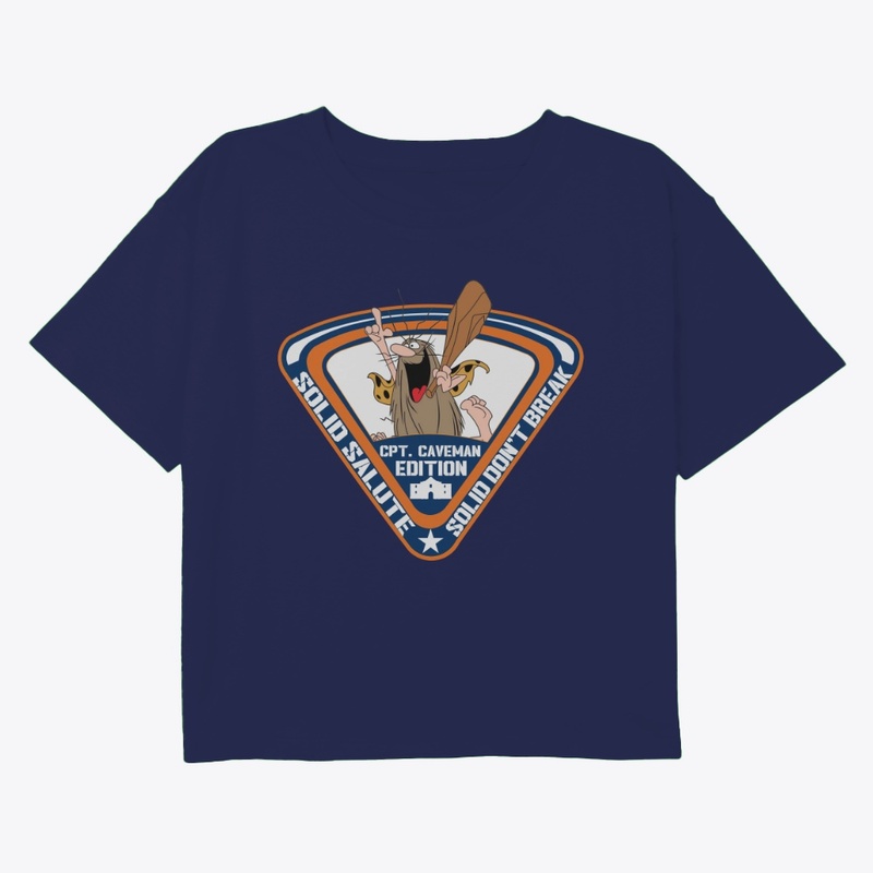 Navy/Orange Capt Caveman