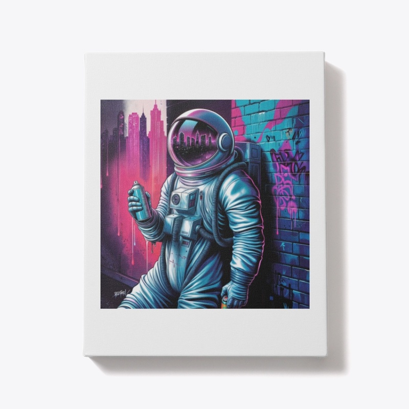 Urban Graffiti Astronaut