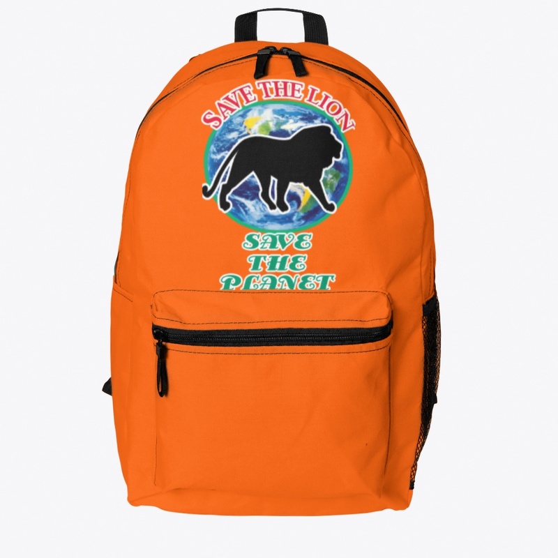 SAVE THE PLANET SAVE THE ANIMALS Lion