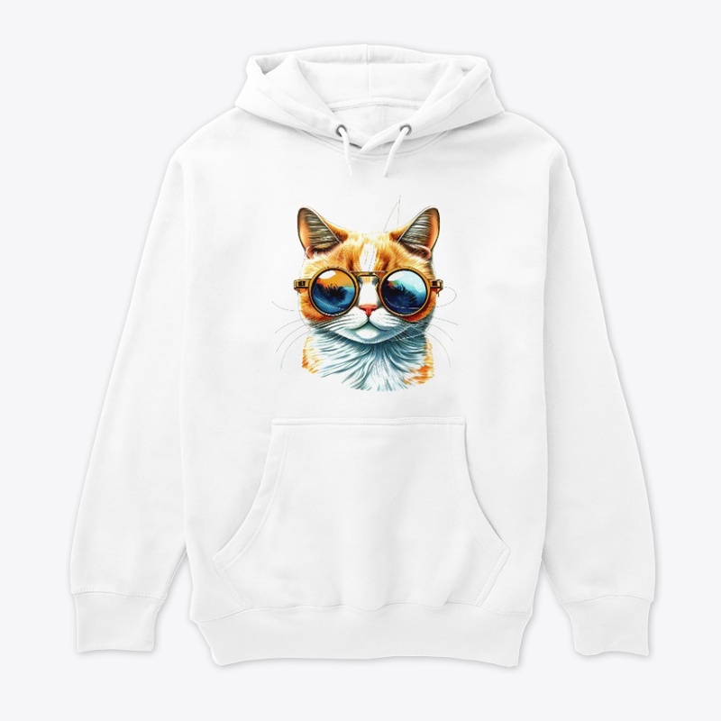 cat with sunglasses