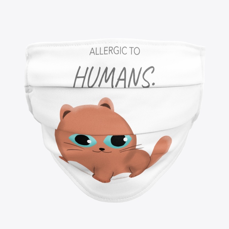 Cute Cat- Allergic to Humans