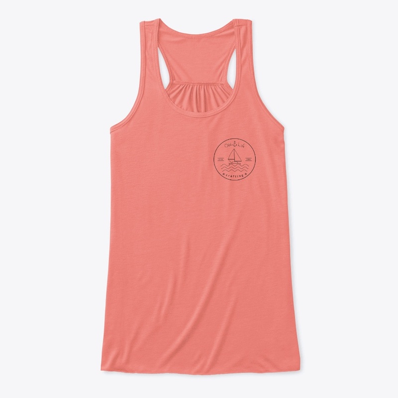Tank Top - Odd Life Crafting (Coral)