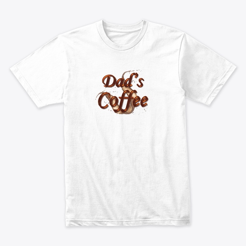 Dads Coffee Typography