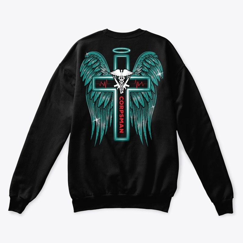 Corpsman Wings Of Faith Hoodie