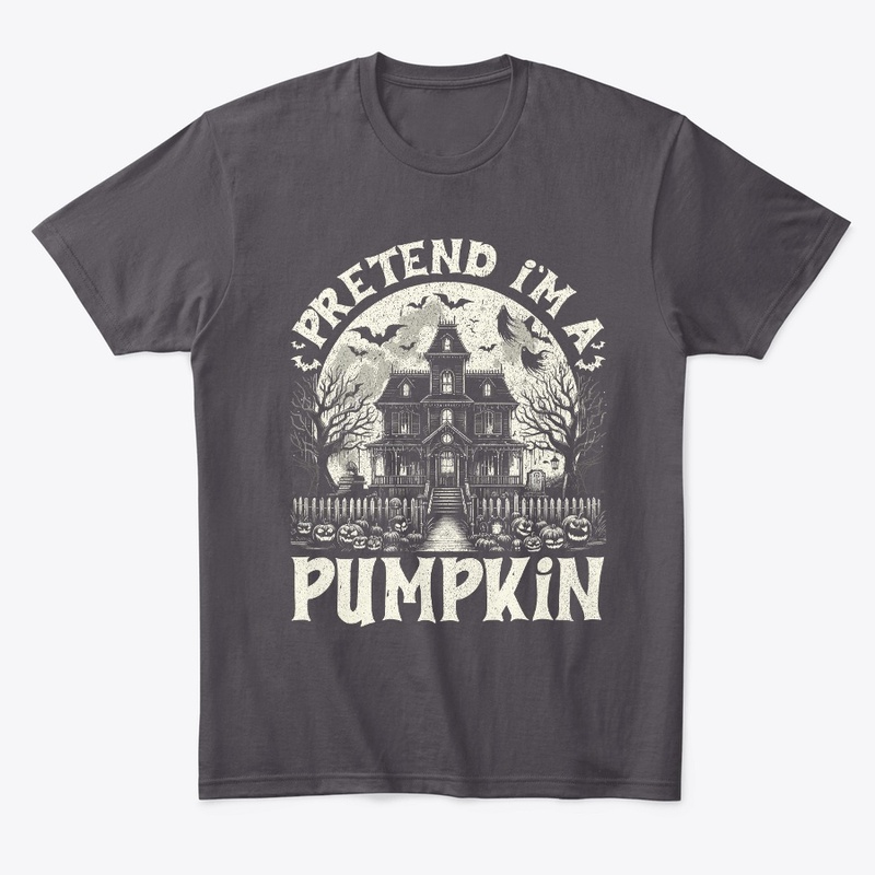 Spooky Castle Pumpkin Halloween Shirt