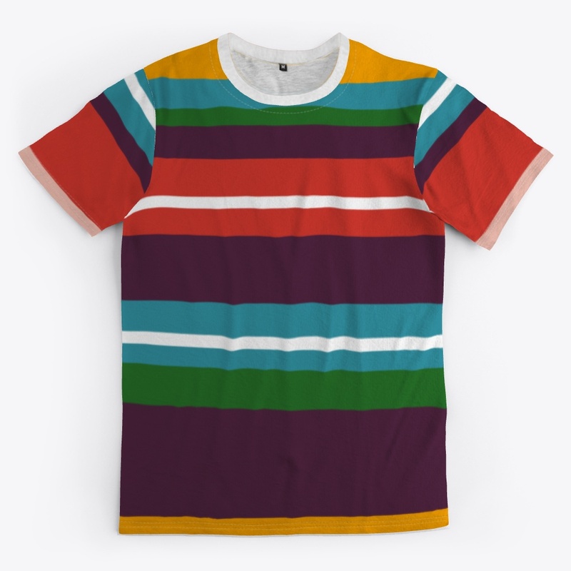 Classic Colorful Striped Pattern