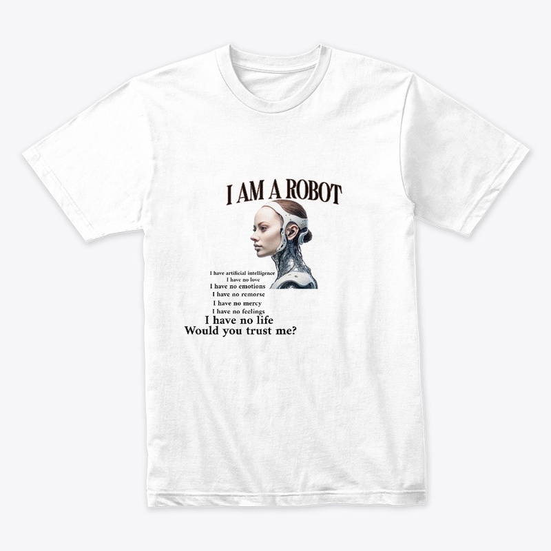 I AM A ROBOT  WOULD YOU TRUST ME?