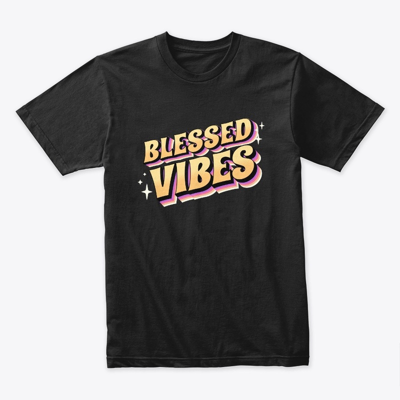 Blessed Vibes Christian Tee 