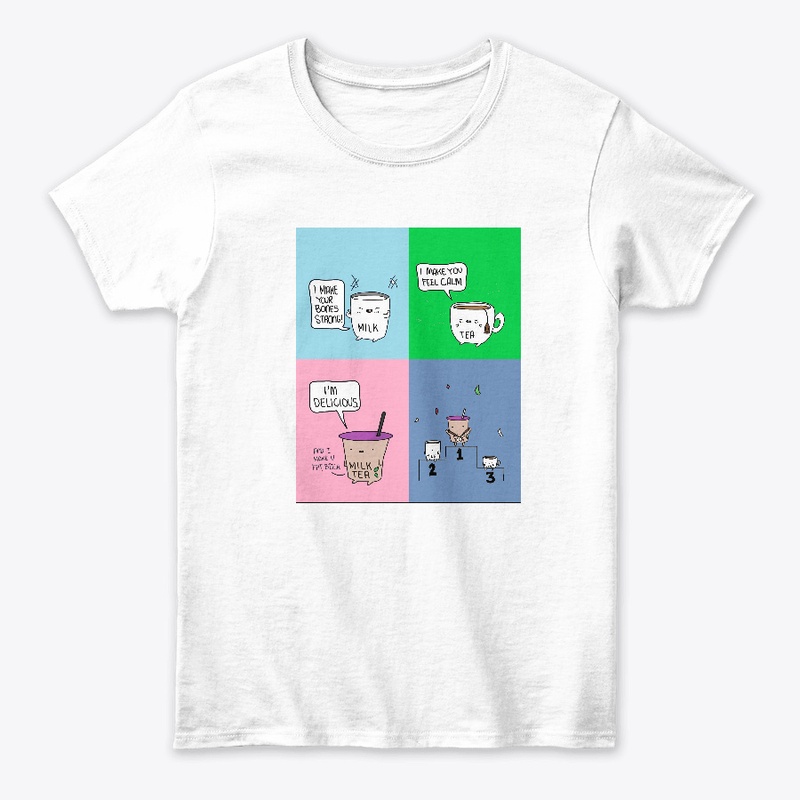 Milktea "I Am Delicious" Funny Tee