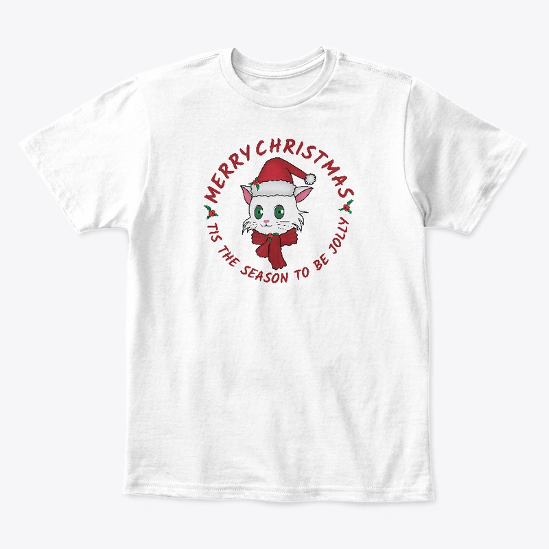 Christmas t shirts.Merry Catmas.