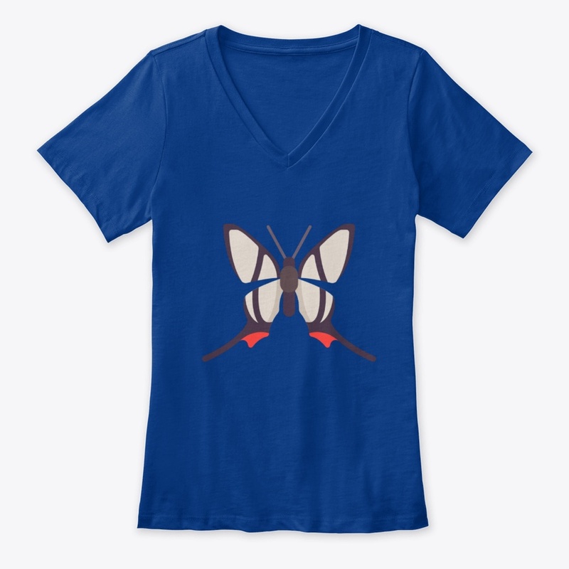 Women t shirts butterfly