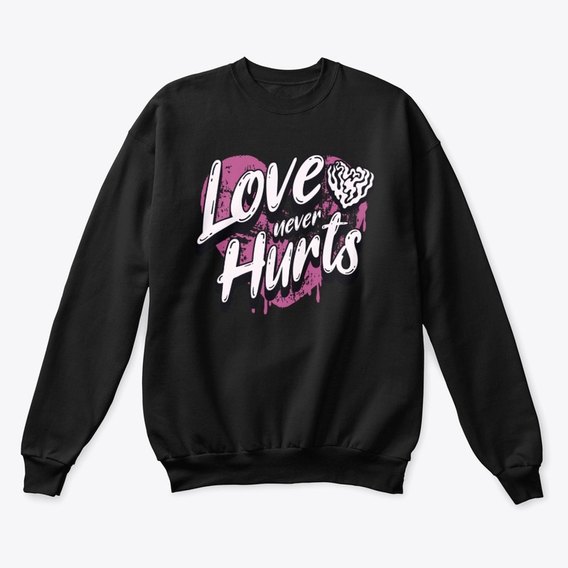 Love Never Hurts Grunge Merch