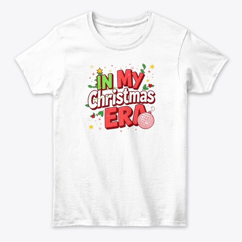 "In My Christmas Era Retro Holiday"
