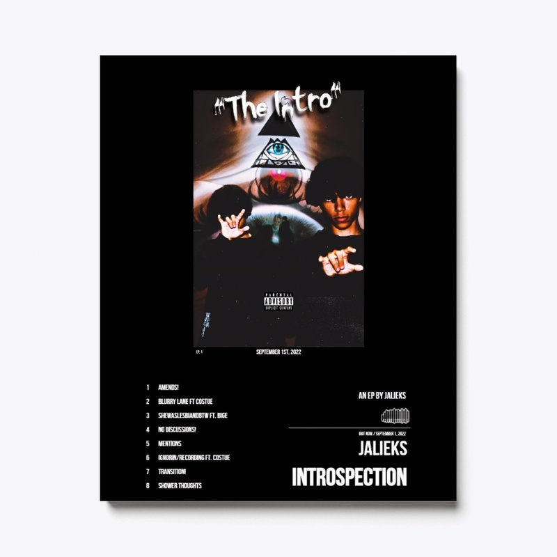 "Introspection" EP Poster Canvas - C1Jay