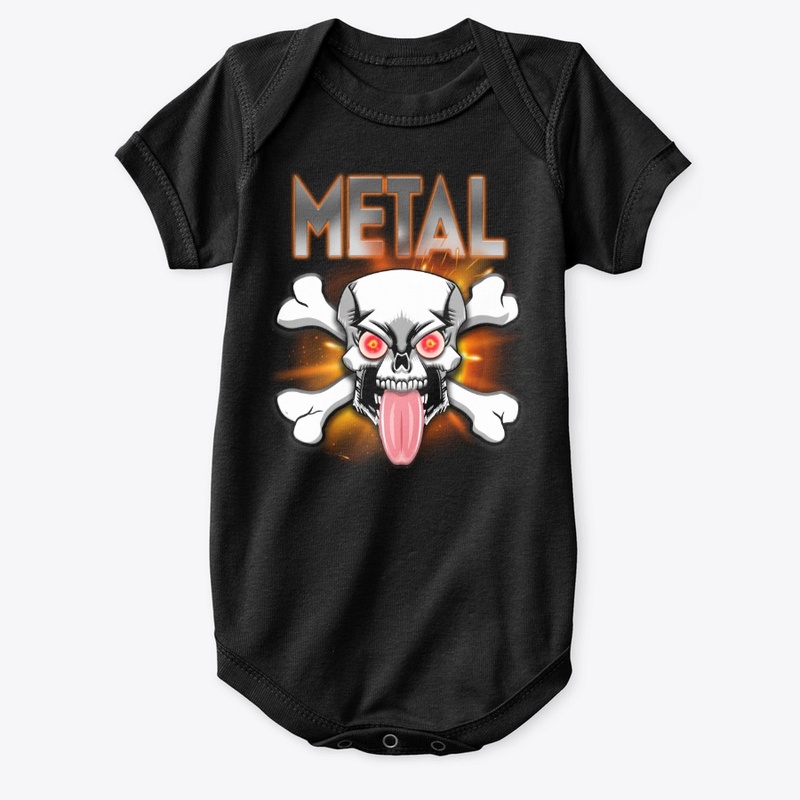 METAL!  Skull and Crossbones