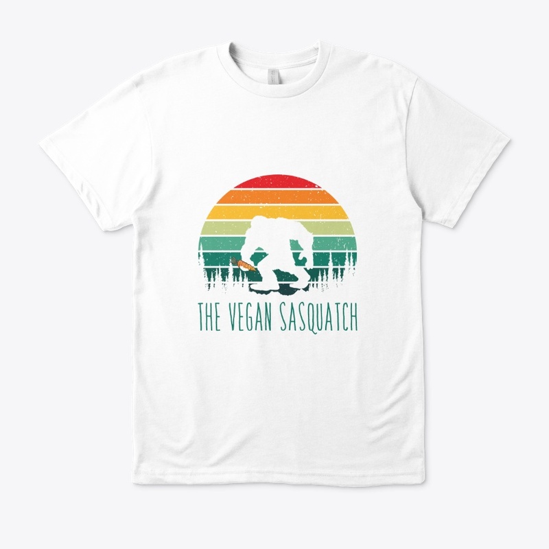 The Vegan Sasquatch Carrying a Carrot