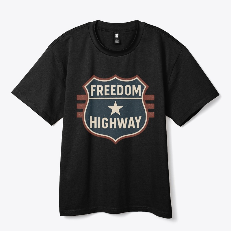 Freedom Highway Vintage USA T-Shirt