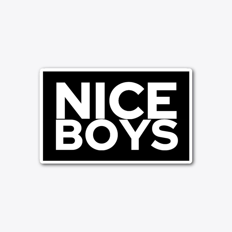 Nice Boys Logo Sticker