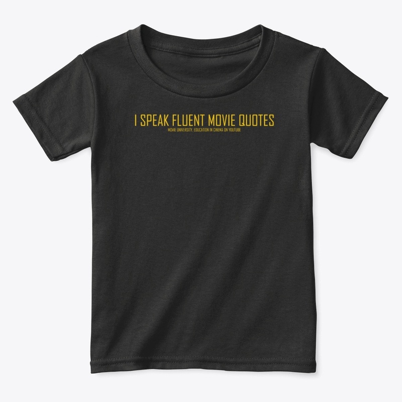 I Speak Movies (Yellow Text)