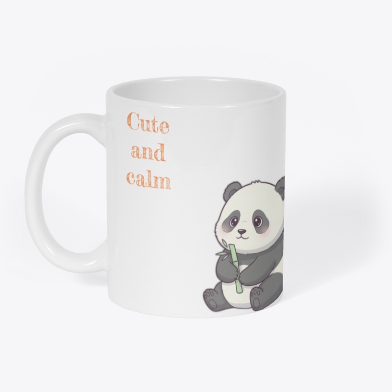 Cute and Calm Panda