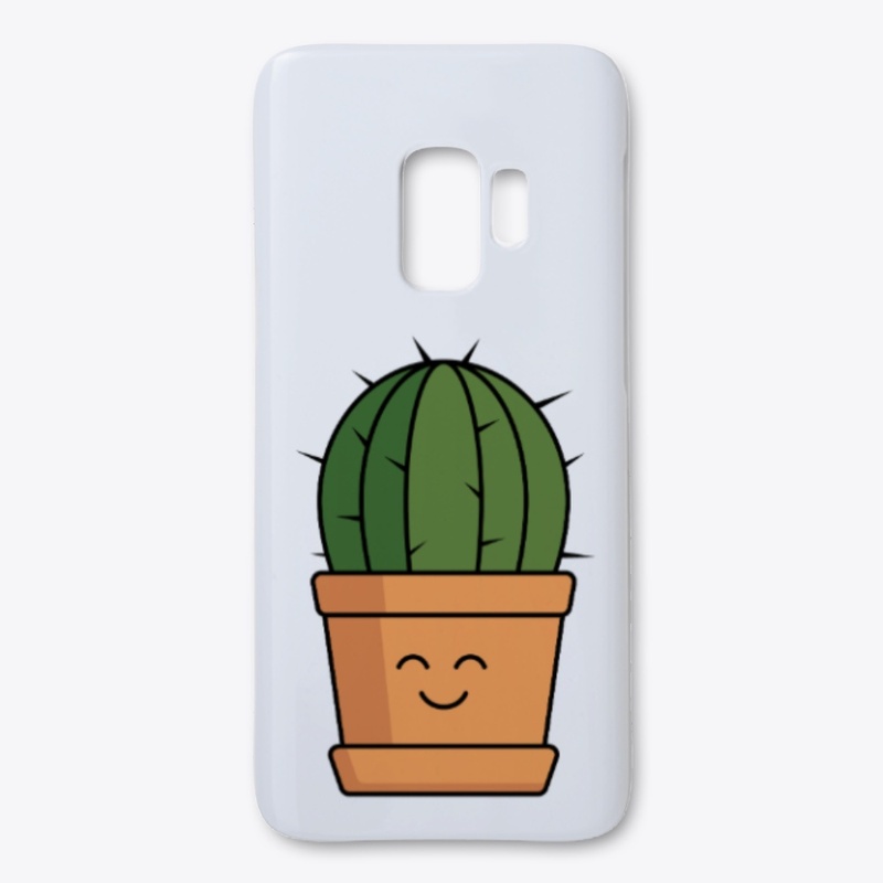 I'm sharp, but cute - smiling cactus