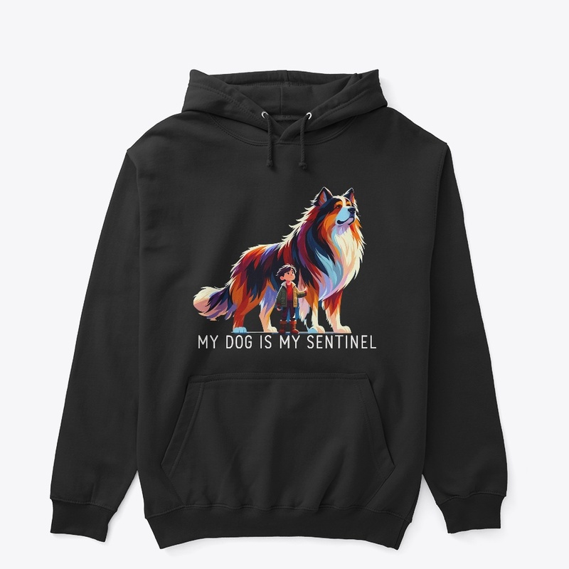 My Dog Is My Sentinel-Multicolor