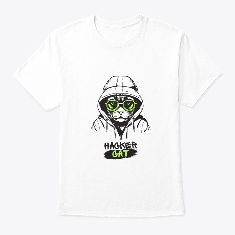 Hacker Cat T-Shrit