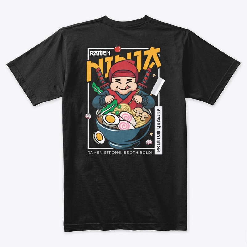 Ramen Lover T-Shirt – Japanese Samurai