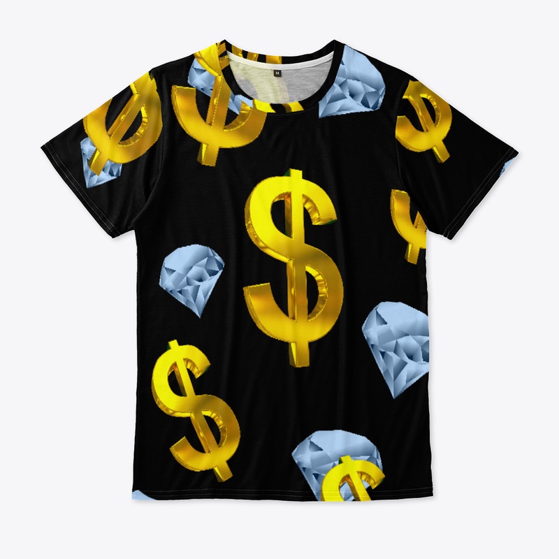 Diamonds and Dollar Signs Pattern