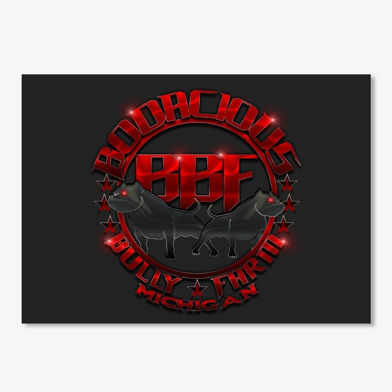 Bodacious Bully Farm Sticker
