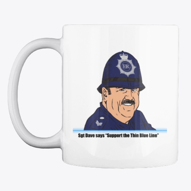 Sgt Dave Thin Blue Line Mug
