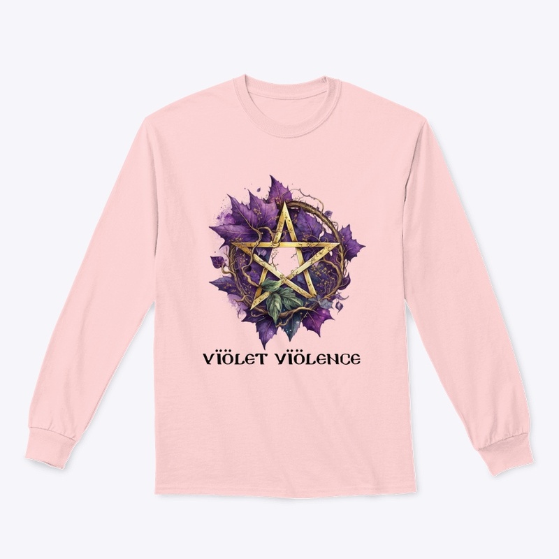 Floral pentagram 