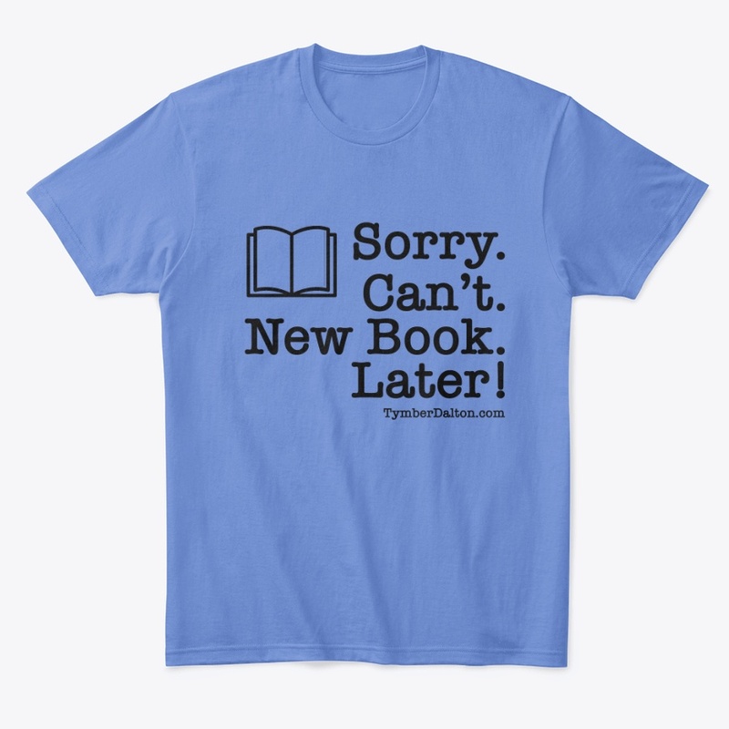 Sorry. Can't. New Book. Later! (Black)