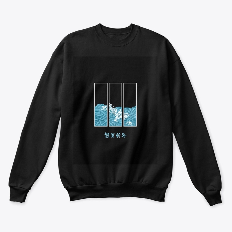 COOL CREWNECK OCEAN SWEATSHIRT😎|