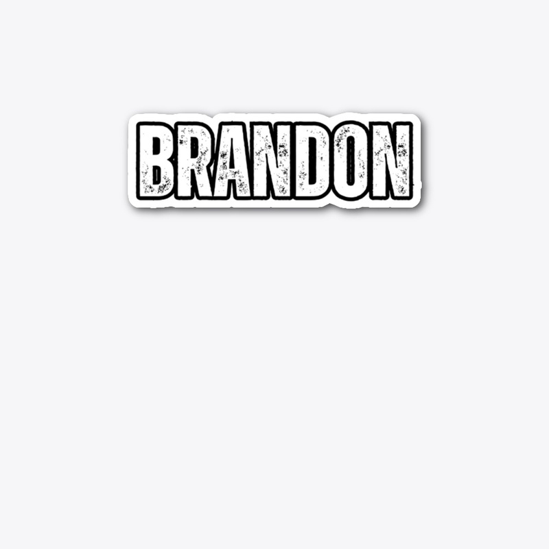 Personalized Name "Brandon" Vintage