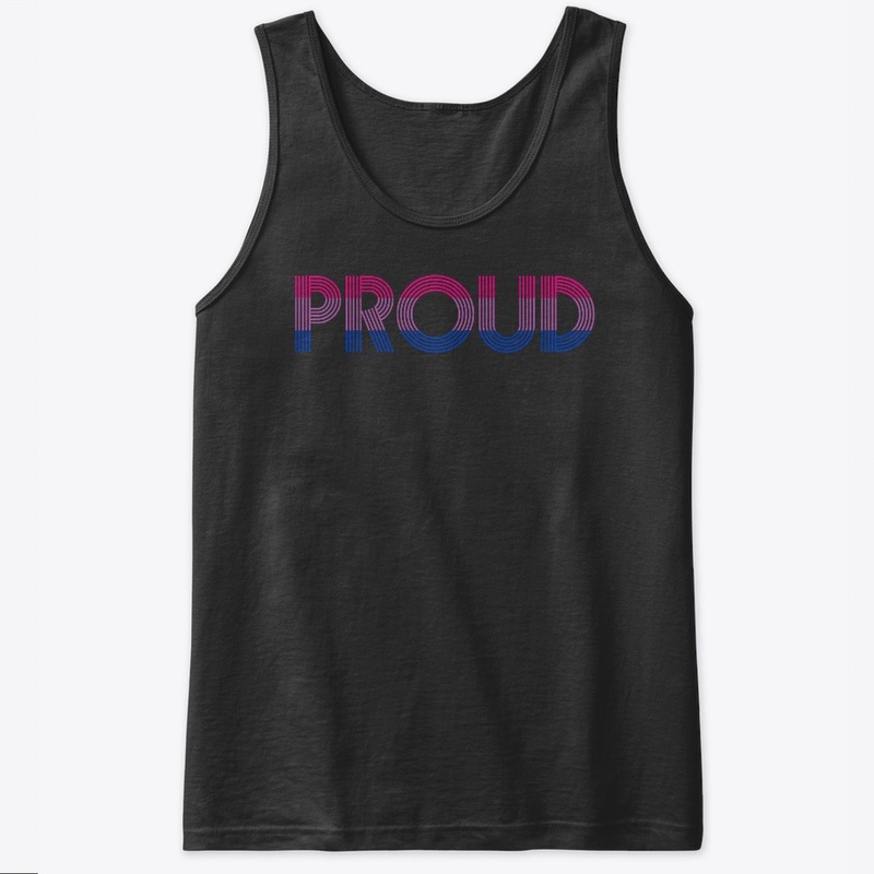 PROUD Bisexual Pride Flag LGBTQ
