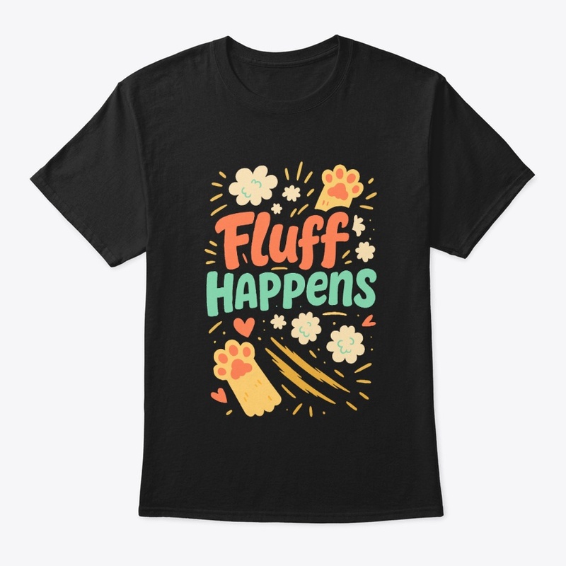Fluff Happens – Maine Coon Cat Quote 